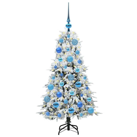 vidaXL Kunstmatige Inklapbare Kerstboom Groen 120 cm PE en PVC afbeelding3 - 1