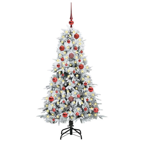 vidaXL Kunstmatige Inklapbare Kerstboom Groen 150 cm PE en PVC afbeelding3 - 1