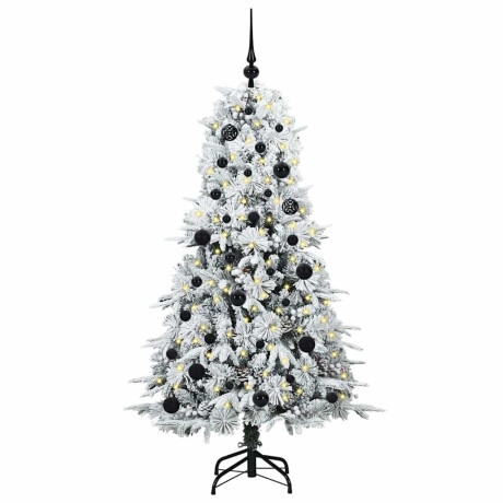 vidaXL Kunstmatige Inklapbare Kerstboom Groen 150 cm PE en PVC afbeelding3 - 1