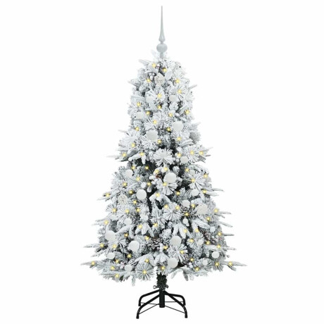 vidaXL Kunstmatige Inklapbare Kerstboom Groen 150 cm PE en PVC afbeelding3 - 1