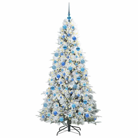 vidaXL Kunstmatige Inklapbare Kerstboom Groen 180 cm PE en PVC afbeelding3 - 1