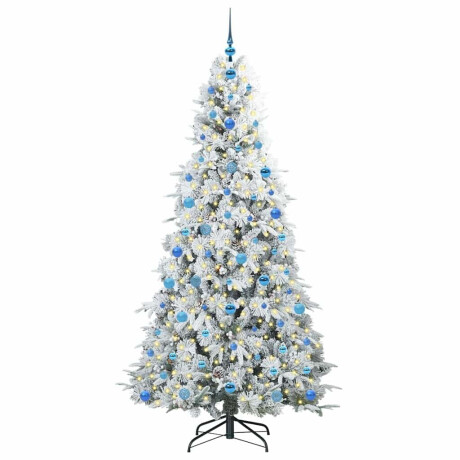 vidaXL Kunstmatige Inklapbare Kerstboom Groen 210 cm PE en PVC afbeelding3 - 1