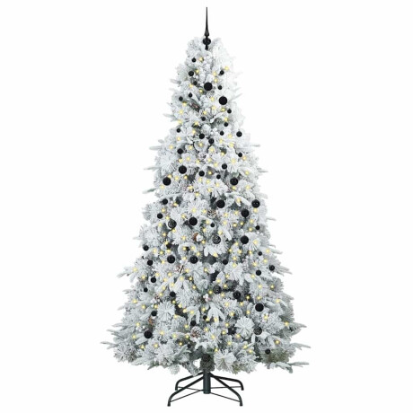 vidaXL Kunstmatige Inklapbare Kerstboom Groen 240 cm PE en PVC afbeelding3 - 1