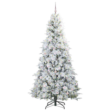 vidaXL Kunstmatige Inklapbare Kerstboom Groen 240 cm PE en PVC afbeelding3 - 1