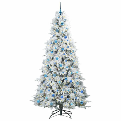 vidaXL Kunstmatige Inklapbare Kerstboom Groen 240 cm PE en PVC afbeelding3 - 1