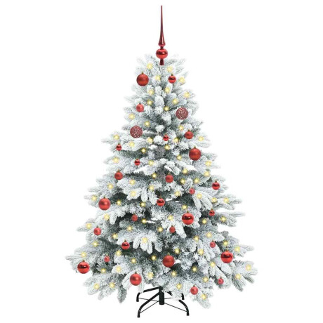 vidaXL Kunstkerstboom met 150 LED met standaard Groen 150 cm PE en PVC afbeelding3 - 1