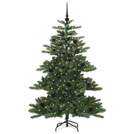 vidaXL Kunstmatige Inklapbare Kerstboom with LEDs 150cm PVC afbeelding3 - 1