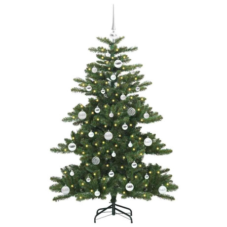 vidaXL Kunstmatige Inklapbare Kerstboom with LEDs 150cm PVC afbeelding3 - 1