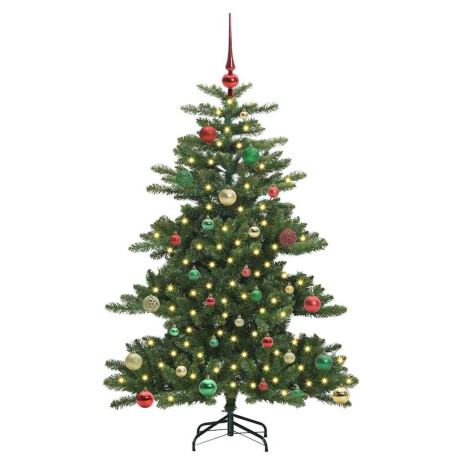 vidaXL Kunstmatige Inklapbare Kerstboom with LEDs 150cm PVC afbeelding3 - 1