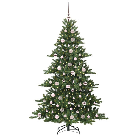 vidaXL Kunstmatige Inklapbare Kerstboom with LEDs 180cm PVC afbeelding3 - 1