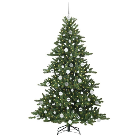 vidaXL Kunstmatige Inklapbare Kerstboom with LEDs 180cm PVC afbeelding3 - 1