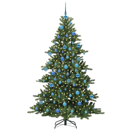 vidaXL Kunstmatige Inklapbare Kerstboom with LEDs 180cm PVC afbeelding3 - 1