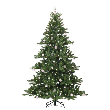 vidaXL Kunstmatige Inklapbare Kerstboom with LEDs 240cm PVC afbeelding3 - 1