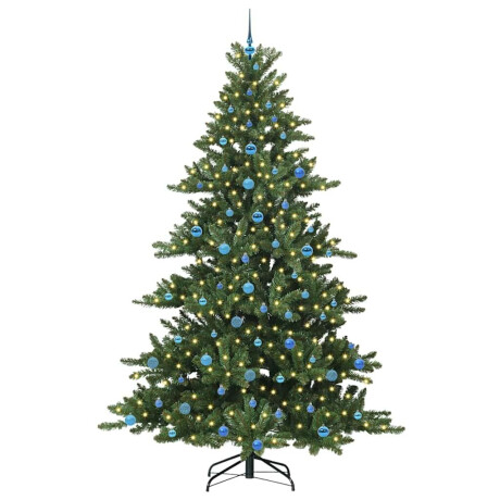 vidaXL Kunstmatige Inklapbare Kerstboom with LEDs 240cm PVC afbeelding3 - 1