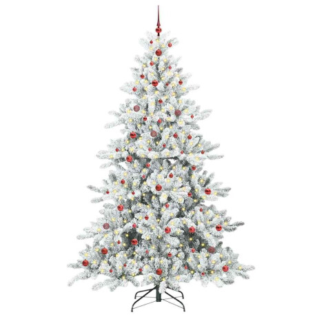 vidaXL Kunstmatige Inklapbare Kerstboom with LEDs 240cm PVC afbeelding3 - 1