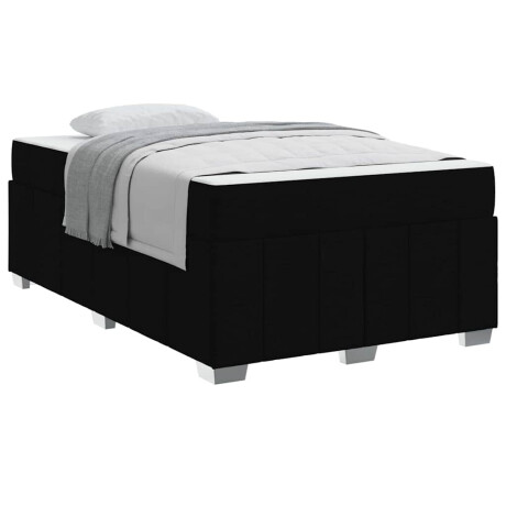 vidaXL Bedframe Zwart 120 x 200 cm Stof afbeelding3 - 1