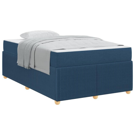 vidaXL Bedframe Anders Blauw 120 x 200 cm Stof afbeelding3 - 1