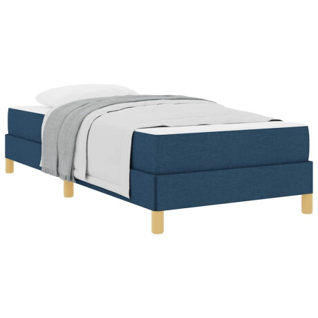 vidaXL Boxspring bed Taupe, Bruin 90 x 200 cm Stof, Engineered Hout afbeelding3 - 1