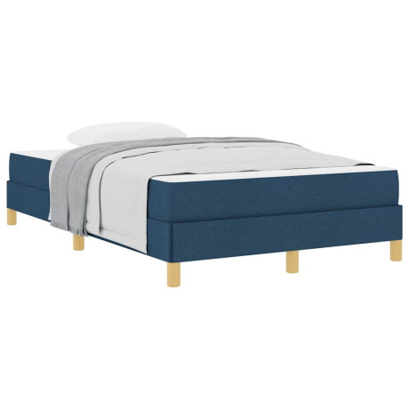 vidaXL Boxspring bed Taupe, Bruin 120 x 200 cm Stof, Engineered Hout afbeelding3 - 1