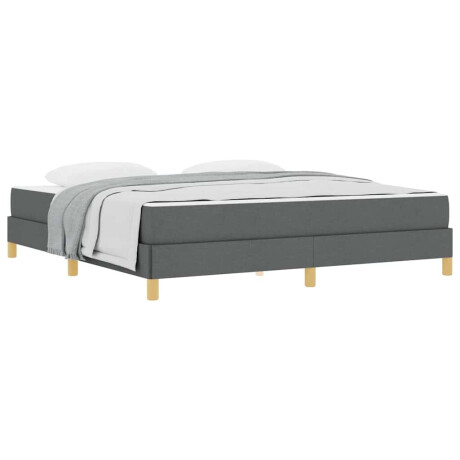 vidaXL Boxspring bed Taupe, Bruin 180 x 200 cm Stof, Engineered Hout afbeelding3 - 1