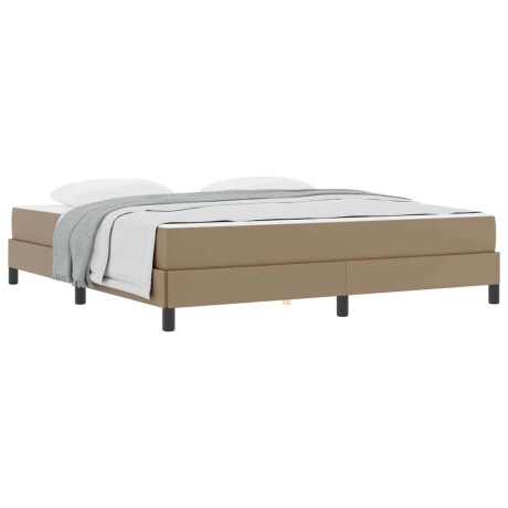 vidaXL Bed Anders Cappuccino 180 x 200 cm Kunstleer afbeelding3 - 1