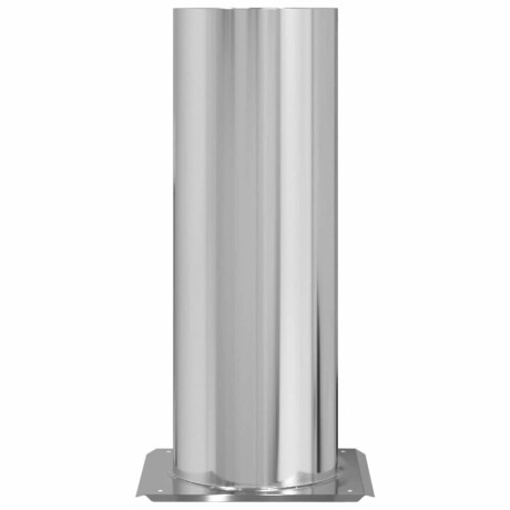 vidaXL Schouwkop Verlenging Zilver 29 x 29 x 50 cm Roestvrij staal afbeelding3 - 1