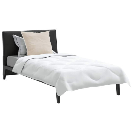 vidaXL Dekbed met kussen 2 pcs Wit Microvezel afbeelding3 - 1