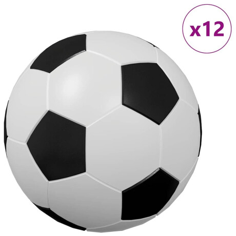 vidaXL Tafel Voetballen 12 pcs Wit 3,6 x 3,6 cm Polypropyleen afbeelding3 - 1