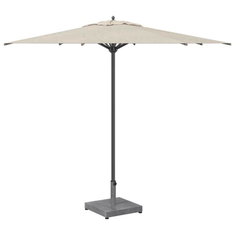 vidaXL Buiten Parasols Donkerhout 45 x 45 x 31.5 cm Staal, Beton afbeelding3 - 1