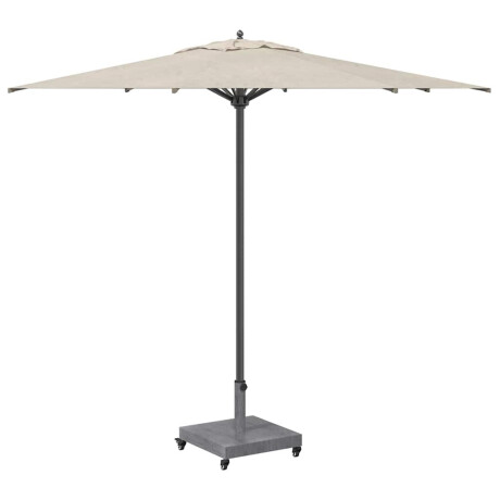 vidaXL Buiten Parasols Donkerhout 45 x 45 x 32 cm Staal, Beton afbeelding3 - 1
