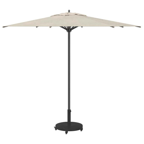 vidaXL Buiten Parasols Zwart 48 x 48 x 32.5 cm Staal, Beton afbeelding3 - 1
