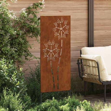 vidaXL Tuin decoratief paneel Roestig 50 x 140 cm Verweerd staal afbeelding3 - 1