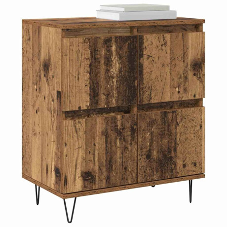 vidaXL Dressoir Oudhout 60 x 35 x 70 cm afbeelding3 - 1