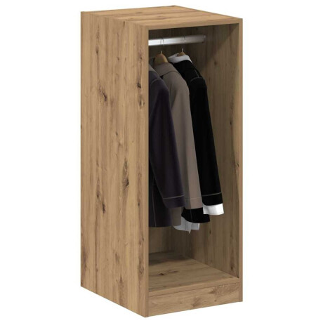 vidaXL Kledingkast met plank met opslag artisanaal eikenkleurig 41 x 48 x 102 cm afbeelding3 - 1