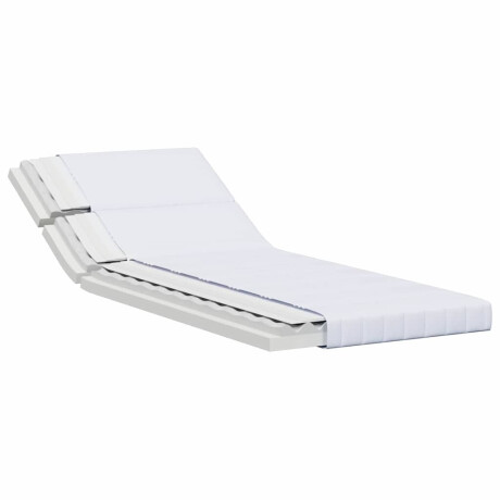 vidaXL Schuimmatras Wit 80 x 200 cm Schuim afbeelding3 - 1