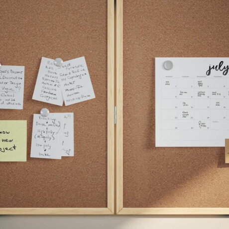 vidaXL Kurkbord Bruin 80 x 1.4 x 80 cm Massief grenenhout afbeelding3 - 1