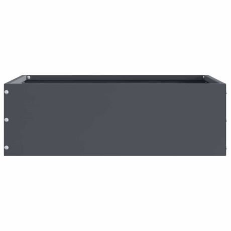 vidaXL Tuinrand Antraciet 40 x 40 x 13 cm Staal afbeelding3 - 1