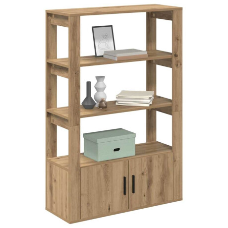 vidaXL Dressoir artisanaal eikenkleurig 30 x 80 x 119,5 cm afbeelding3 - 1