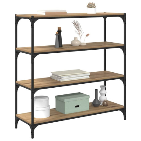 vidaXL Boekenkast Artisan Eiken 100 x 33 x 100 cm afbeelding3 - 1