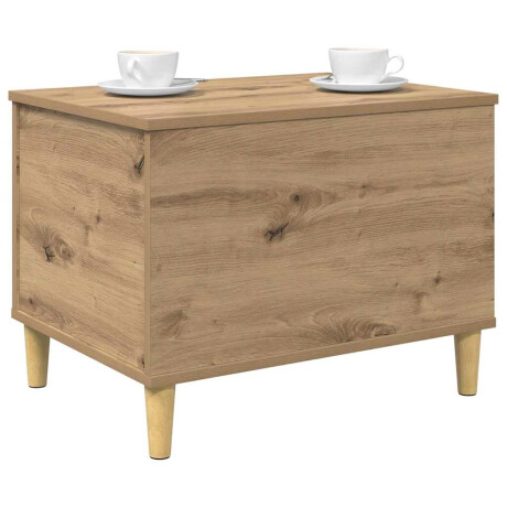 vidaXL Nachtkastje Artisan Eiken 60 x 44,5 x 45 cm Bewerkt hout afbeelding3 - 1