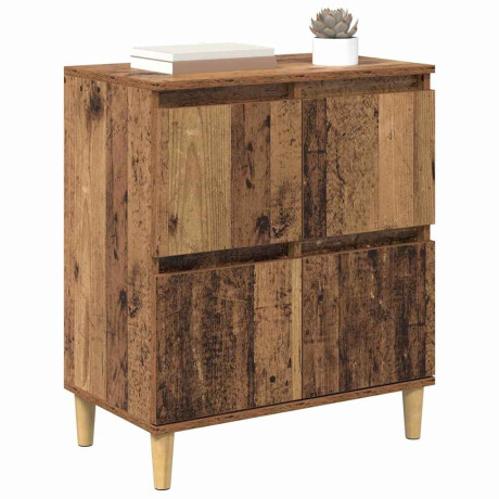 vidaXL Dressoir Oud Hout 60 x 35 x 70 cm Bewerkt hout afbeelding3 - 1