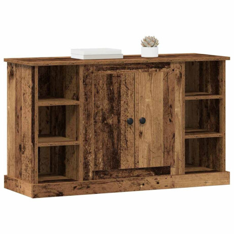 vidaXL Dressoir Oud Hout 100 x 35,5 x 60 cm Bewerkt hout afbeelding3 - 1
