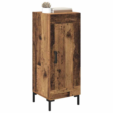 vidaXL Dressoir Olden Oud Hout 34,5 x 34 x 90 cm afbeelding3 - 1