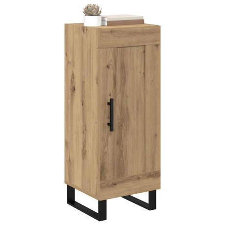 vidaXL Dressoir Artisan Eiken 34,5 x 34 x 90 cm afbeelding3 - 1