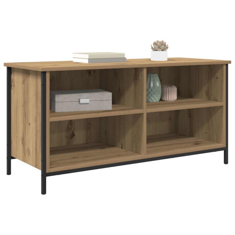 vidaXL TV-kast Artisan Eiken 100 x 40 x 50 cm Bewerkt hout afbeelding3 - 1