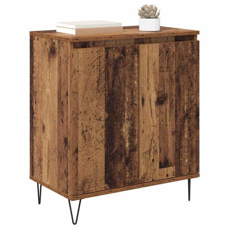 vidaXL Dressoir Oud Hout 60 x 35 x 70 cm Bewerkt hout afbeelding3 - 1
