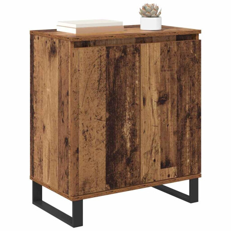 vidaXL Dressoir Oud Hout 60 x 35 x 70 cm Bewerkt hout afbeelding3 - 1