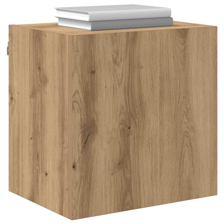 vidaXL TV Wandkast Artisan Eiken 40,5x30x40cm Bewerkt hout afbeelding3 - 1