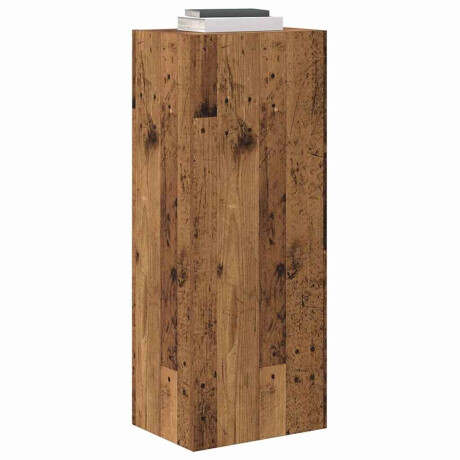 vidaXL TV Wandkast Oud Hout 40,5 x 30 x 102 cm Bewerkt hout afbeelding3 - 1