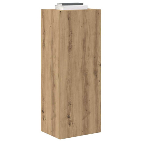 vidaXL TV Wandkast Artisan Eiken 40,5 x 30 x 102 cm Bewerkt hout afbeelding3 - 1